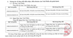 Một doanh nghiệp bất động sản liên tục thua lỗ được trái chủ chấp thuận gia hạn thêm 12 tháng cho 3 lô trái phiếu 1.000 tỷ đồng