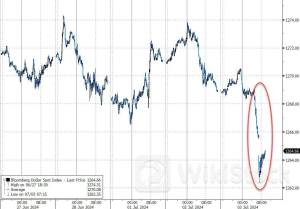 非美货币终于得以喘口气：美国独立日假期前美元“惊魂一跳”