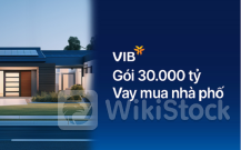 VIB ra mắt gói vay nhà phố 30,000 tỷ, lãi suất chỉ 5.9%, miễn trả gốc đến 48 tháng