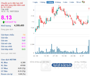 Cùng báo lãi đột biến quý 2, tăng cả nghìn % so với cùng kỳ, HBC "cháy hàng" còn VOS quay đầu giảm sâu