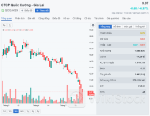 QCG: Cổ phiếu Quốc Cường Gia Lai bị bán tháo