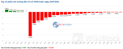 Nhịp đập Thị trường 24/07: Nỗ lực hồi phục bất thành, VN-Index tiếp tục giảm điểm