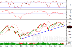 Phân tích kỹ thuật phiên chiều 25/07: Tiếp tục thận trọng trong ngắn hạn