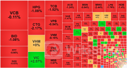 Thanh khoản đột ngột bốc hơi, VIC gánh cả thị trường