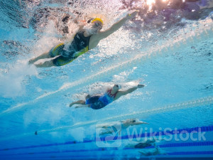 Ledecky edges Titmus in Olympic 400m free heats