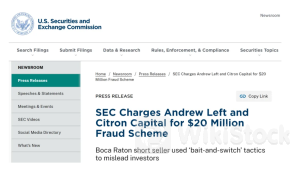 华尔街大空头被查 啥情况？