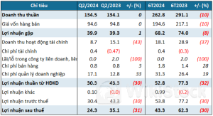 Lãi tiền gửi giảm và áp lực chi phí quản lý kéo lãi ròng quý 2 của Vipco tụt 31%