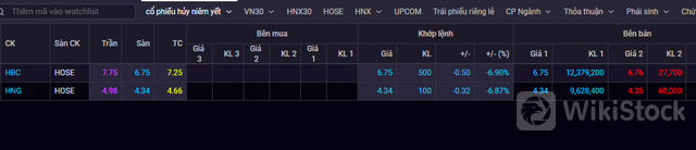 Nhà đầu tư "tháo chạy" khỏi cổ phiếu HBC và HNG: Bị hủy niêm yết, "chất sàn" hơn 20 triệu đơn vị