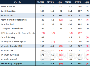 SGR nửa năm lãi ròng hơn 2 tỷ đồng, giảm hơn 90% cùng kỳ