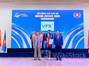VFS: Là công ty chứng khoán đầu tiên nhận giải Asean Award 2024